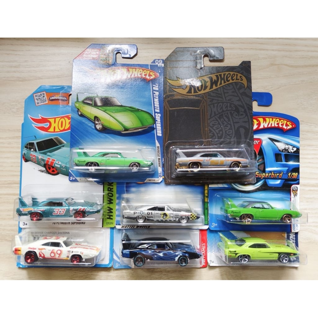 hotwheels ฮอตวีล 70 plymouth superbird 1:64