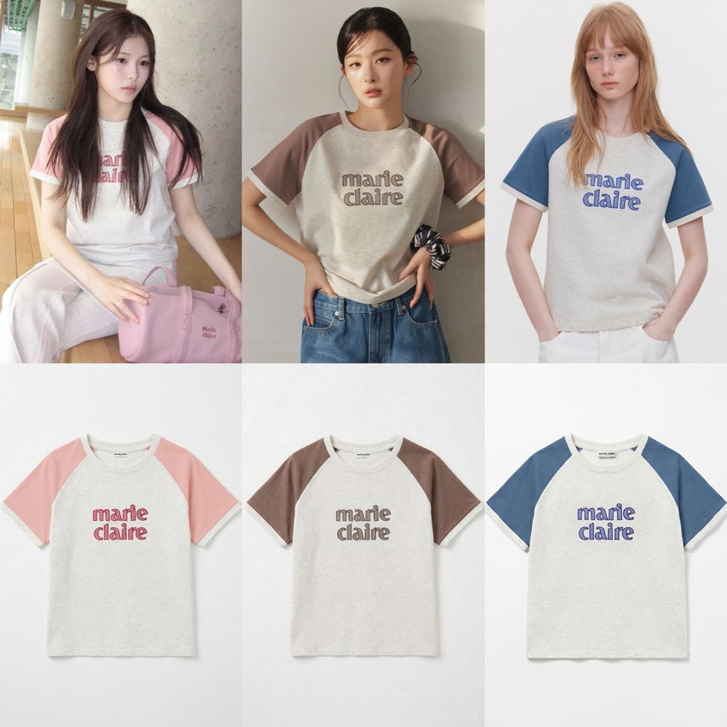 Marie Claire T shirt 2 โทน