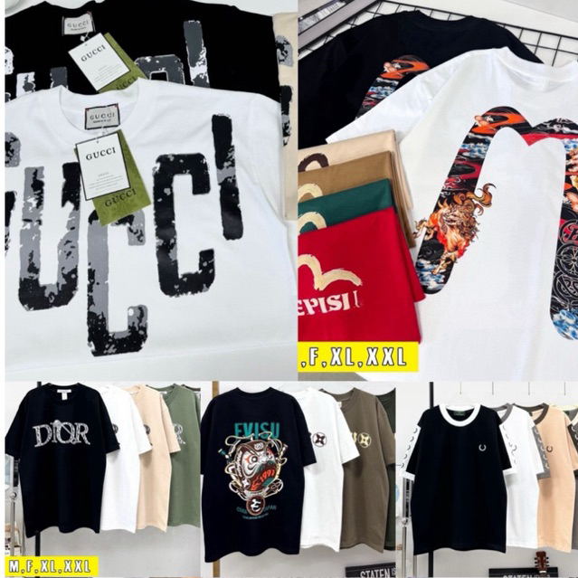 เสื้อยืดoversizeรวมรุ่นงานฮิตอก40-4244-46