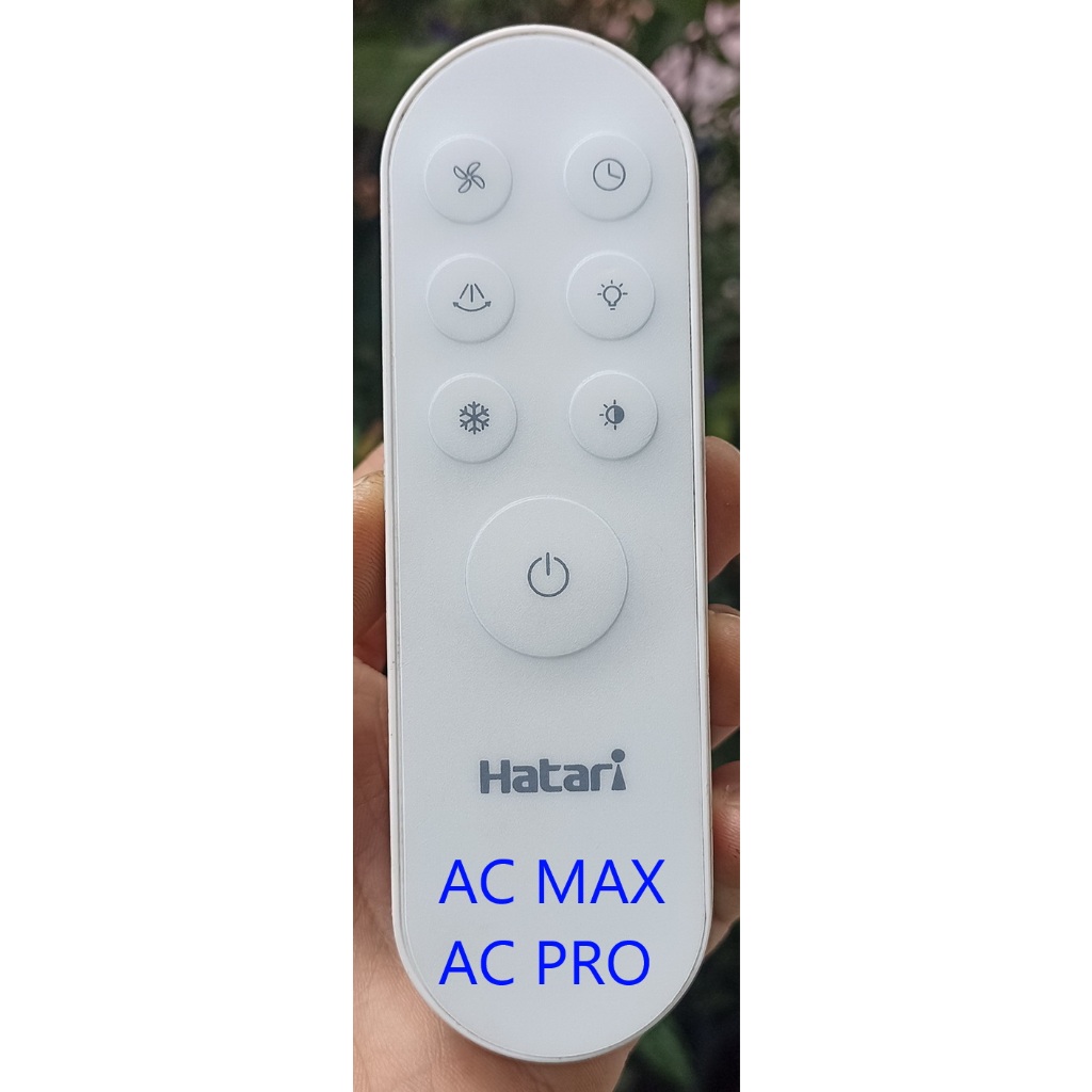 Hatari รีโมท มือสองของแท้สวยๆ พัดลมไอเย็น Hatari รุ่น AC MAX , AC PRO , AC SWIFT