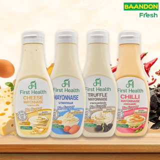 First Health มายองเนส สูตรคีโต 200ml (KETO Mayonaise) ไม่ผสมน้ำตาล