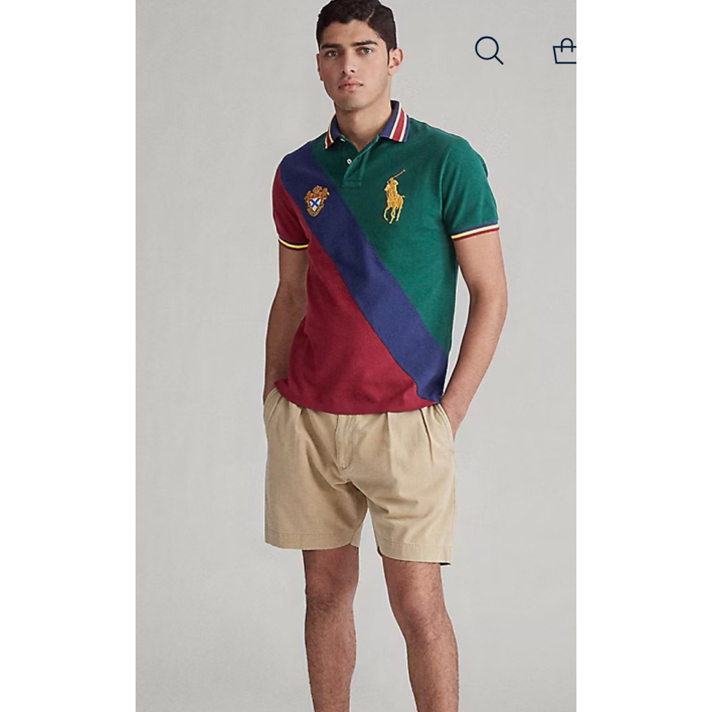 Classic Fit Mesh Polo Shirt