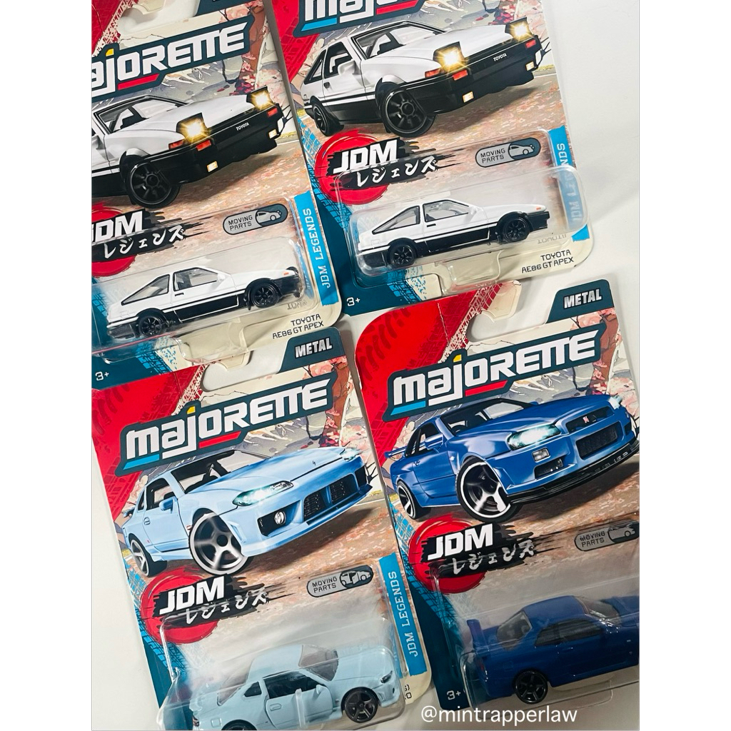 💢 Majorette JDM Legends Premium Cars คอลเลคชั่นใหม่ 2026 | เลือกแบบได้