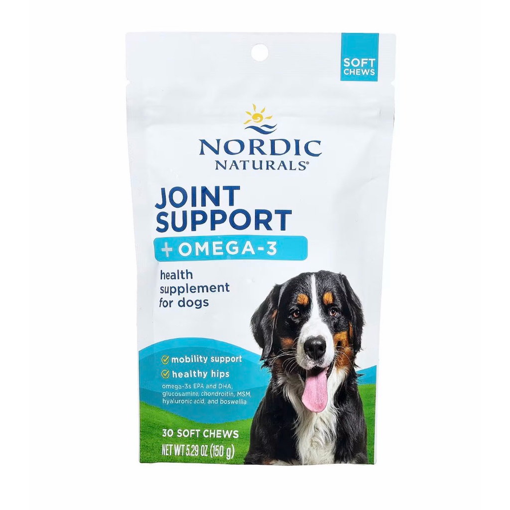 Nordic Naturals Joint support Omega3 for Dogs 30 soft Chews