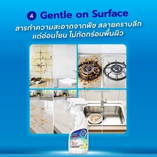 ผลิตภัณฑ์ทำความสะอาดห้องครัว กัปตันเมด กลิ่นซิตรัส เอ็กเพรส 500 มล.