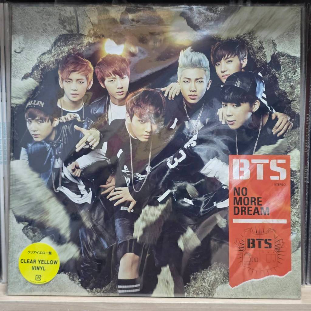 [ร้านค้าจัดส่งไว] แผ่นเสียง BTS : NO MORE DREAM Japanese Ver. 1LP Vinyl 12"