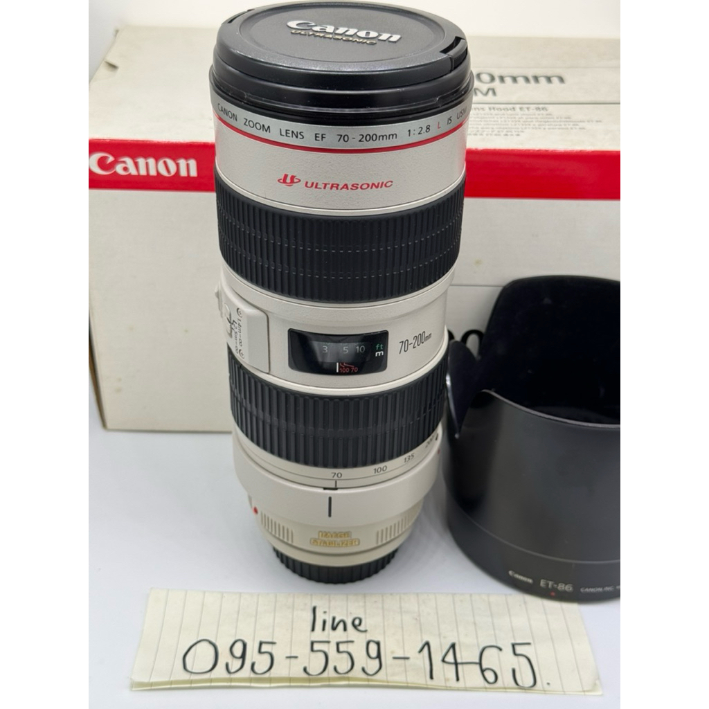 เลนส์ canon 70-200 f2.8 is