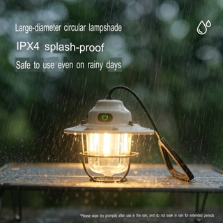 Vidalido ตะเกียงแขวนวินเทจ LED Vintage edison รุ่น VL01 ปรับได้ 5 โหมด ปรับลดเพิ่มแสงได้ กันน้ำIPX4
