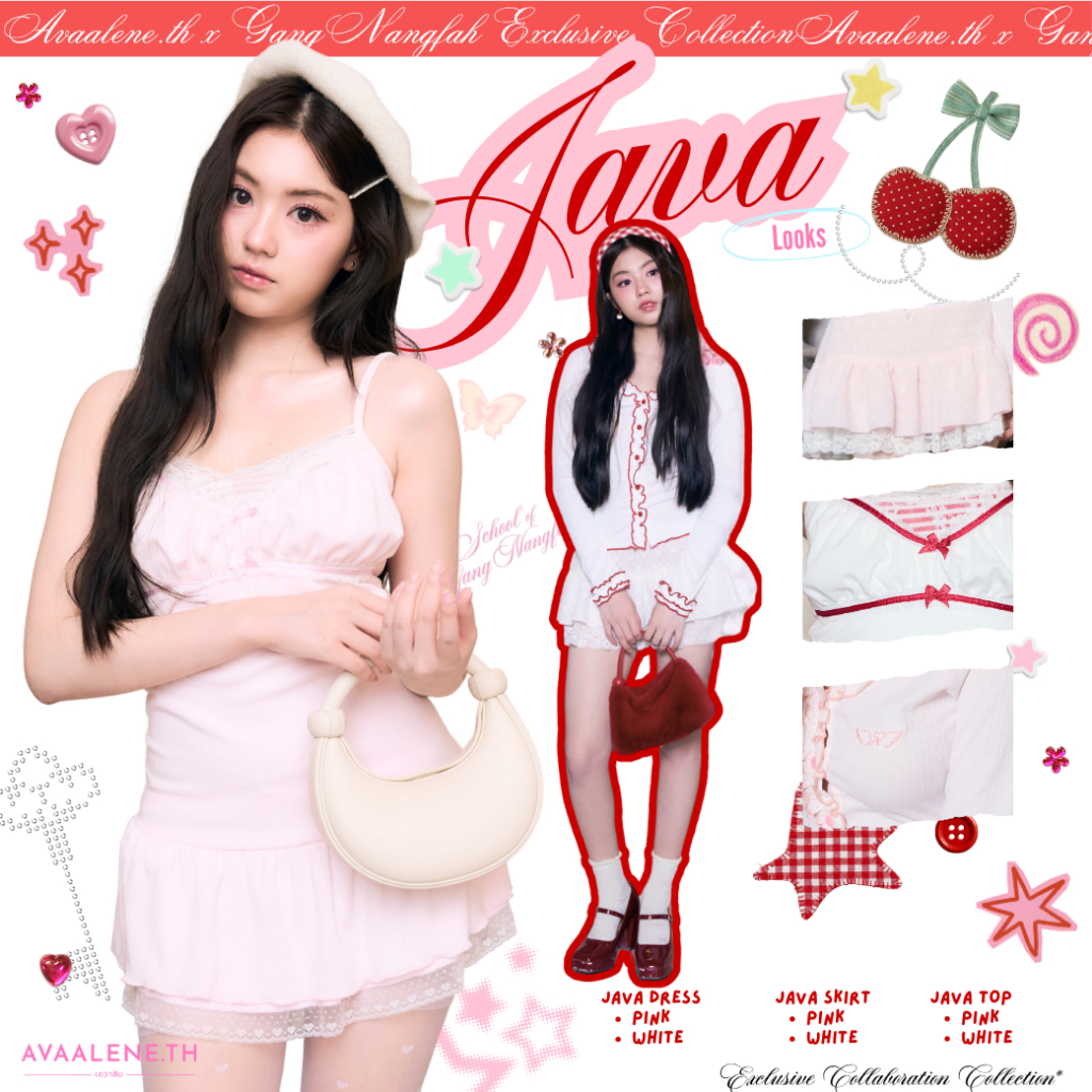 JAVA* แก๊งนางฟ้า // AVAALENE.TH x GANG NANGFAH - JAVA TOP, SKIRT, DRESS (ชุดจาว่า แยกชิ้น)