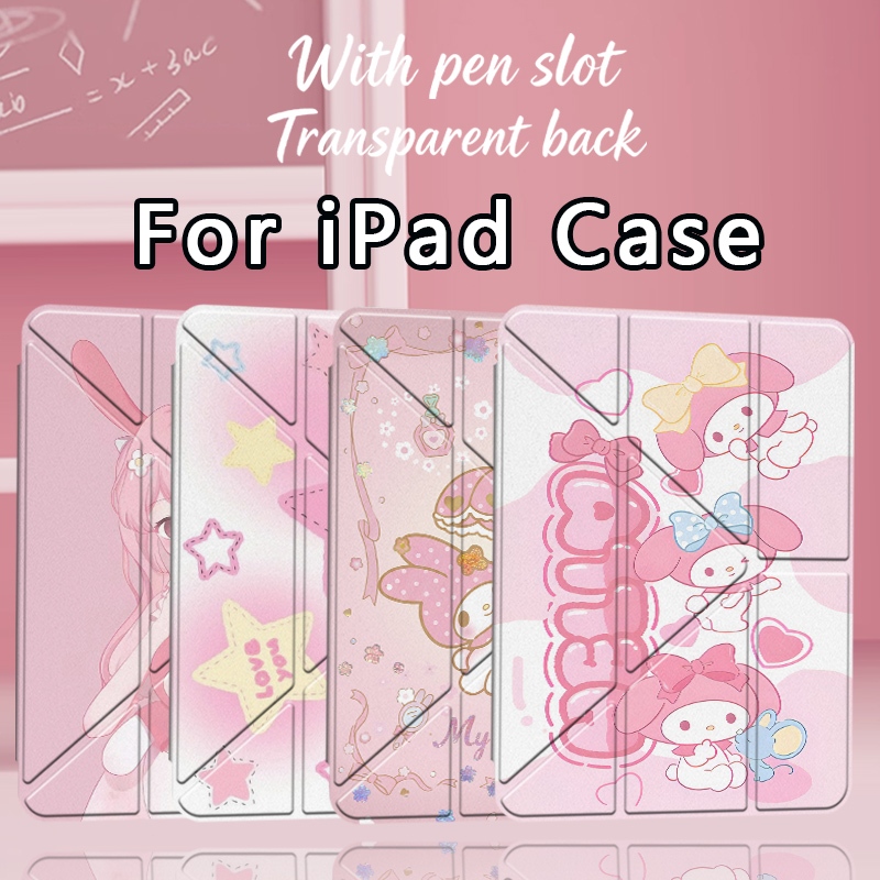 3+y zc754 เคสไอแพด ipad gen11 case a16 air11 Air5 6 7 8 Gen9/8/7 10.2 Pro11 เคสสำหรับไอแพด 10.5 10 2022 mini4 5 10.9