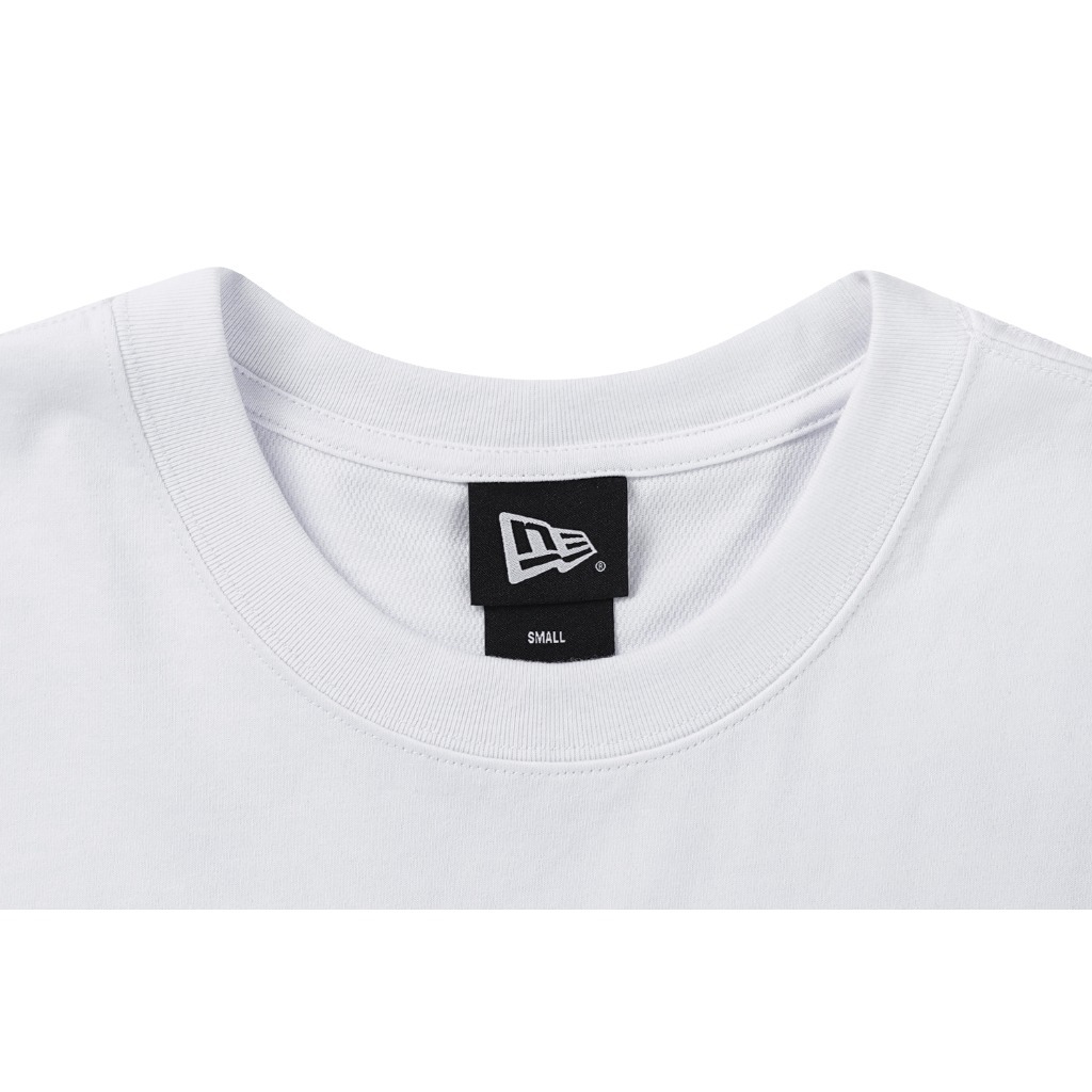 New Era تيشيرت واسع New York Yankees — أبيض — صورة 3