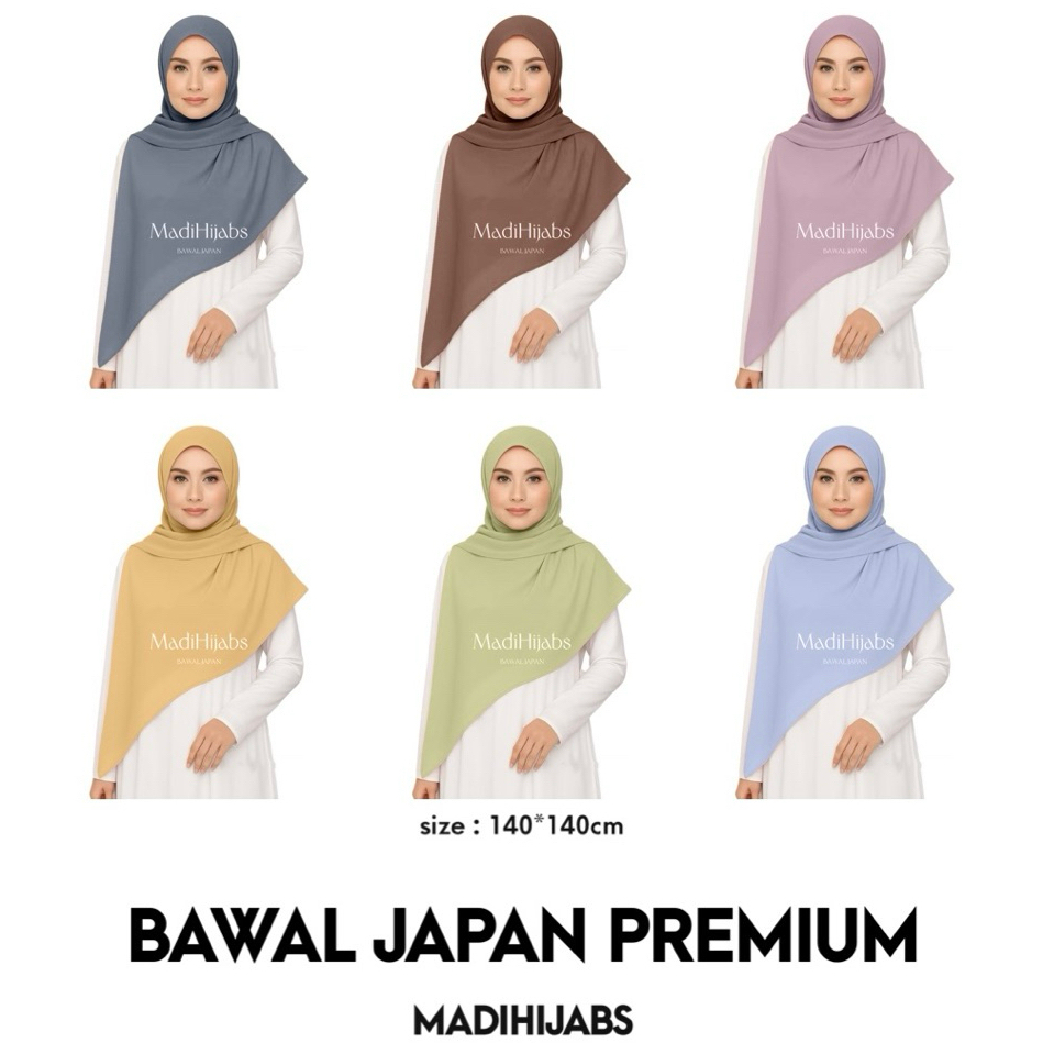 หลา2 หลา3 ผ้าบาวาเจแปนพรีเมียม BAWAL JAPAN PREMIUM 50" 55"