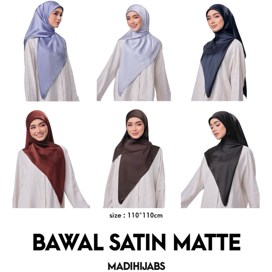 หลาสกรู ผ้าซาตินบับเบิ้ลแมท BAWAL SATIN MATTE 45"