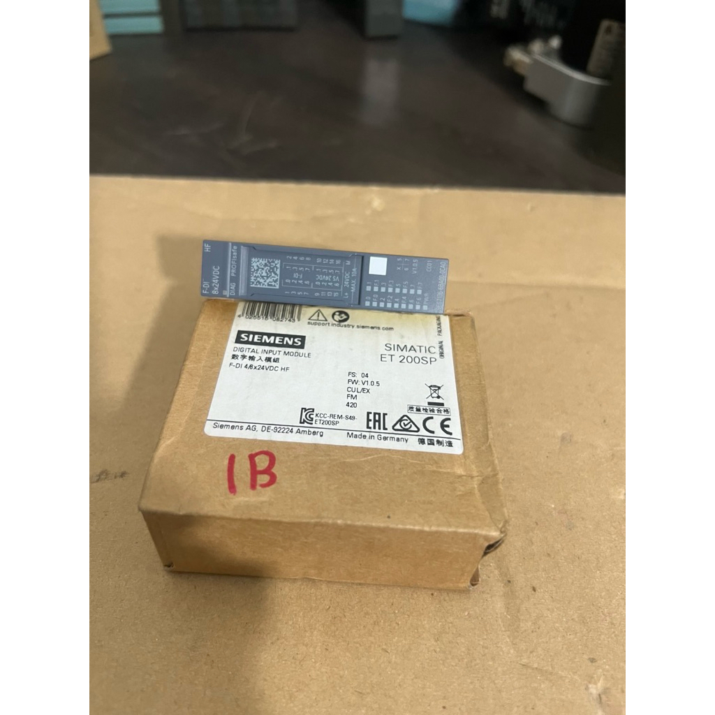 Siemens SIMATIC ET200SP F-DI 4/8x24VDC HF Safety Digital Input Module ของแท้