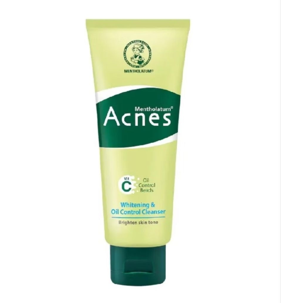 โฟมล้างหน้า Mentholatum Acnes 100g  ควบคุมความมัน ผิวสะอาดล้ำลึก