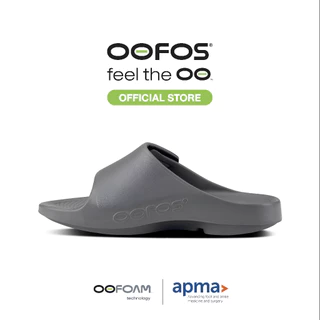 OOFOS OOahh Sport Flex Slate รองเท้าเพื่อการฟื้นฟู