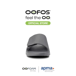 OOFOS OOahh Sport Flex Slate รองเท้าเพื่อการฟื้นฟู