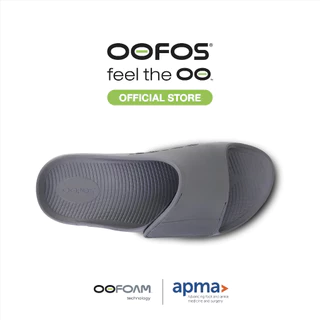 OOFOS OOahh Sport Flex Slate รองเท้าเพื่อการฟื้นฟู