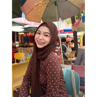 เสื้อนิชารุ่นHUSNAแขนโบว์น่ารัก