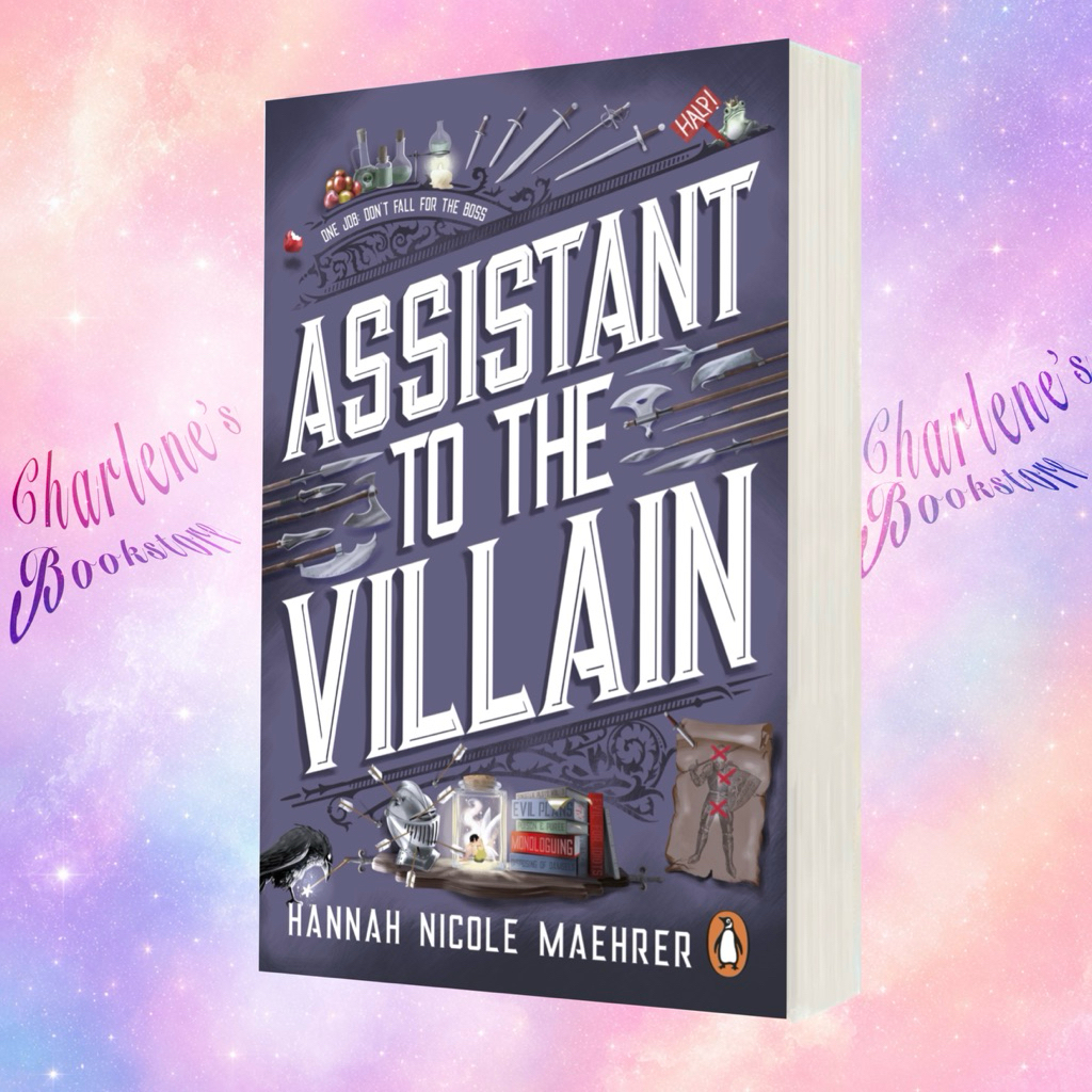 Assistant To The Villain - Hannah Nicole Maehrer หนังสือภาษาอังกฤษ ปกอ่อน พร้อมส่ง