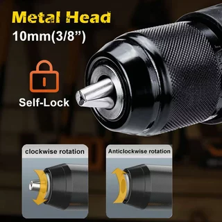 【รับประกัน 5 ปี】128v 120N.M+30pcs สว่านไร้สาย ไร้สายและไร้แปรงถ่าน4ระบบ​​ สว่านกระแทก สว่านไร้สาย สว่าน ไร้สาย สว่านแบต