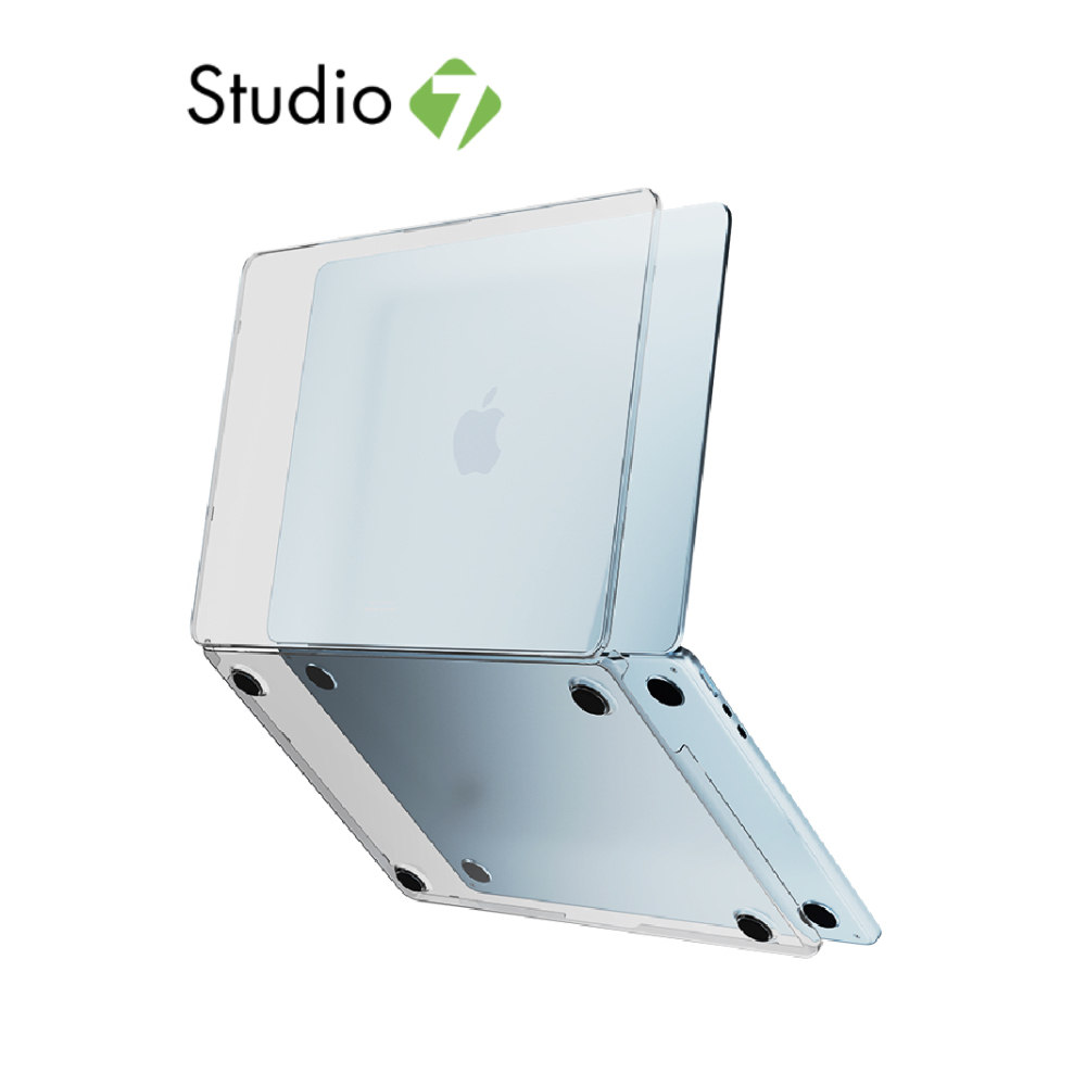 เคส Power Support Macbook Air 13 inch (M3/M4/M5) Air Jacket Clear by Studio7
