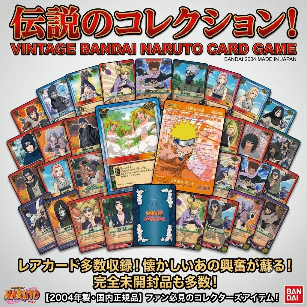 (พร้อมส่ง/แท้ ) ของสะสม การ์ด นารูโตะ ปีเก่า วินเทจ naruto card bandai vintage sasuke sakuda gaara itachi naruto bandai