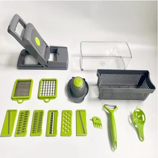 Eihome ชุดสไลด์ผักผลไม้ Vegetable Chopper & Multifunction Chopping Board สำหรับหั่นผัก ผลไม้