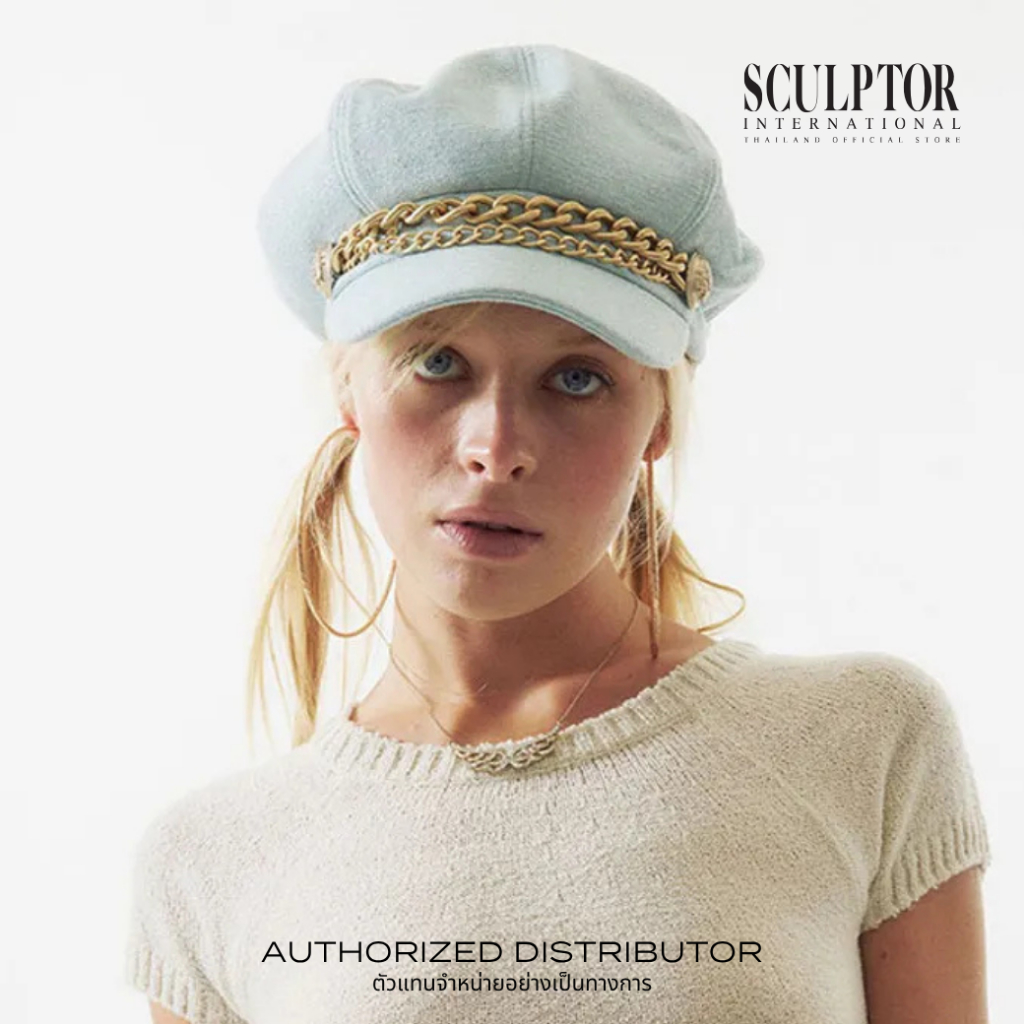 SCULPTOR® หมวก Chain Terry Newsboy Cap