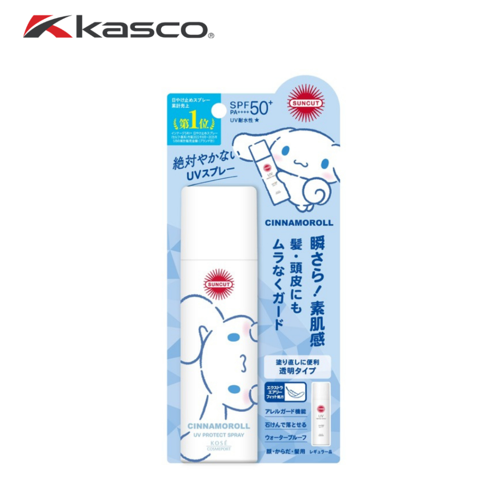 【Official】＜Sunscreen＞SUNCUT UV PROTECT SPRAY SPF50+ PA++++ 60 g.  (Cinamoroll)