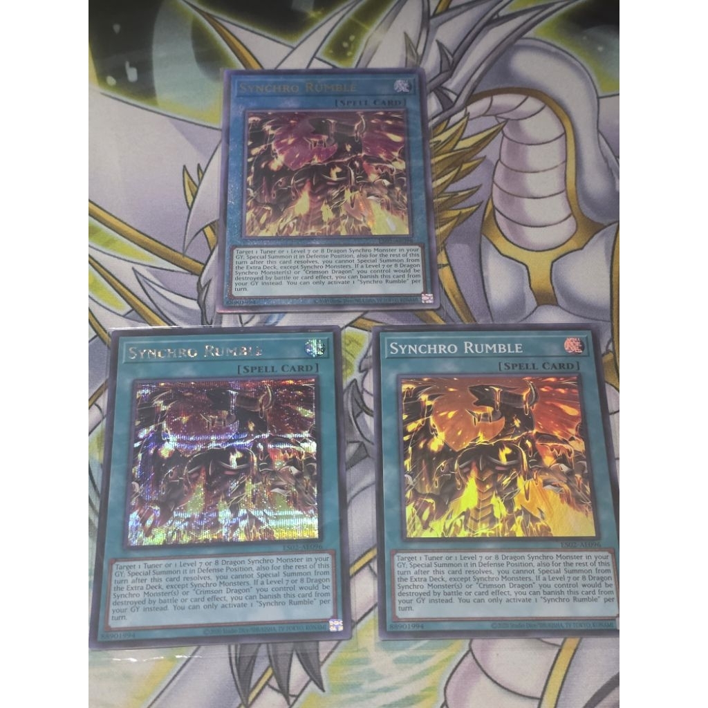 Yu-Gi-Oh Asia English: Synchro Rumble ES02-AE096 การ์ดยูกิภาษาอังกฤษของแท้