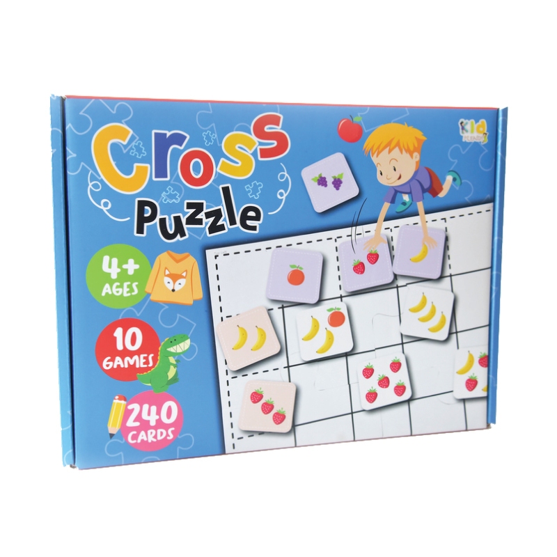 เกม ปริศนาไขว้ ตรรกะ IQ Logic เกมกระดาน (Cross Puzzle)