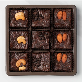 Tinymade บราวนี่พรีเมี่ยม ช็อกโกแลตแท้ เนยแท้ หน้ารวม สไตล์โฮมเมด
