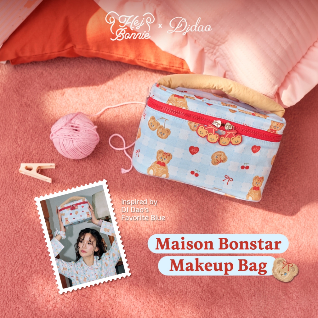 Maison Bonstar Makeup Bag | Hej Bonnie Official