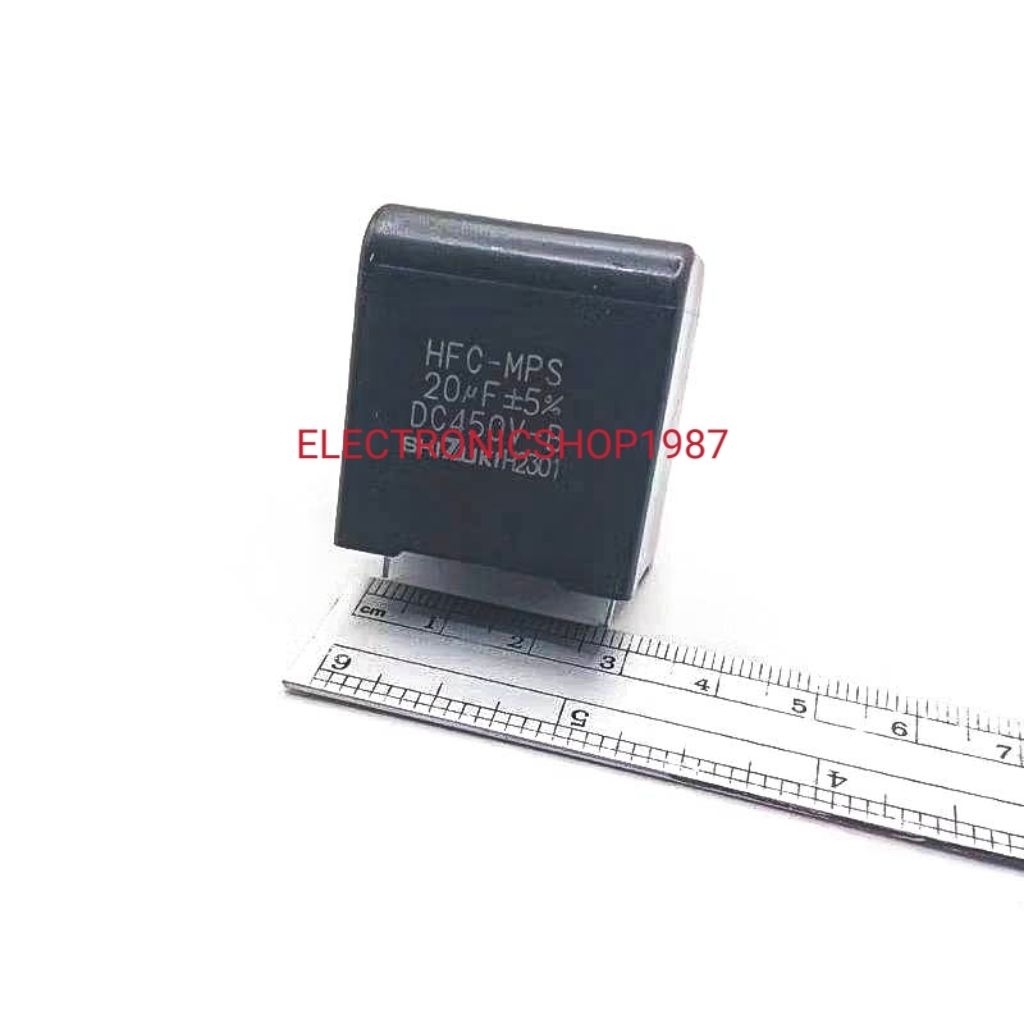 ราคา 1ตัว 👉👉HFC-MPS C 20UF  DC450V C 20UF  DC450V C20MF Daikin เครื่องปรับอากาศ Capacitor DC450V ระย