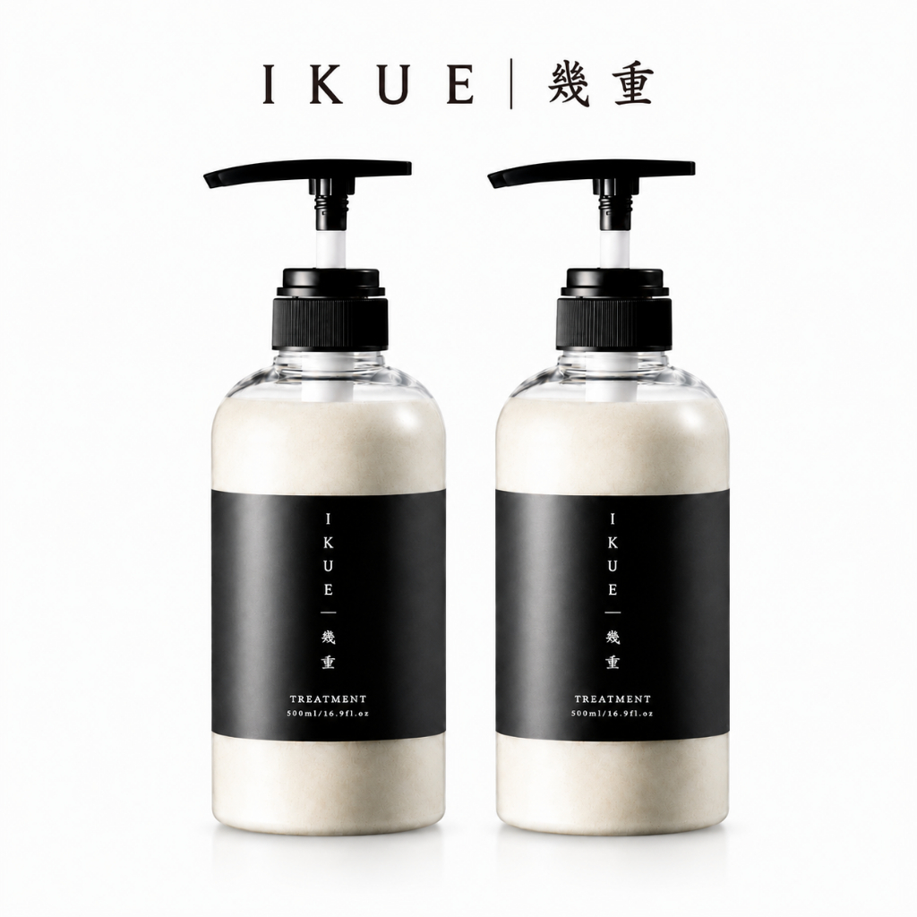 [แพ็คคู่คุ้มกว่า] IKUE อิคุเอะ แชมพู Premium ญี่ปุ่น บำรุงผม อ่อนโยน แบบขวด 500 ML [แชมพู2ขวด]
