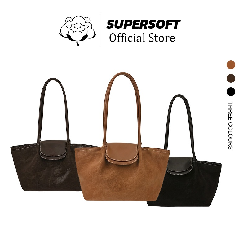 SUPERSOFT กระเป๋าสุภาพสตรีสไตล์ใหม่ Retro รูปที่ 2