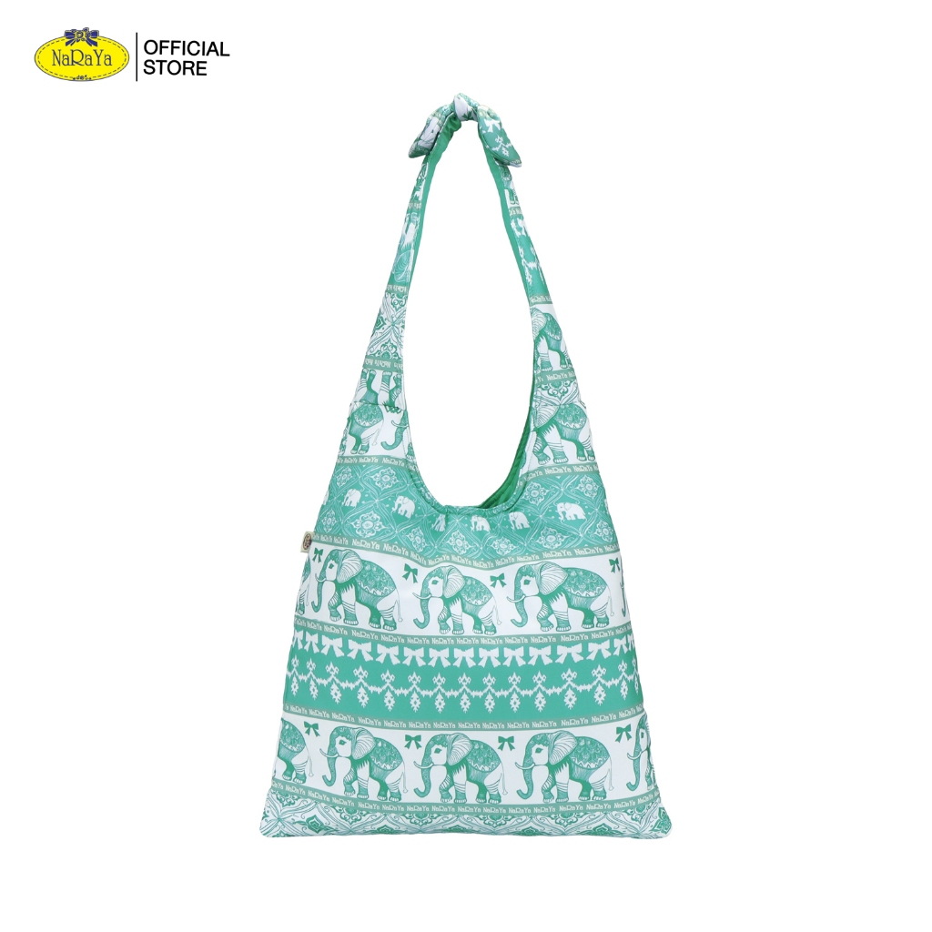 NaRaYa Chang Hobo Bag with Knotted Strap  กระเป๋าย่าม สายสะพายแบบผูก  NCH-04