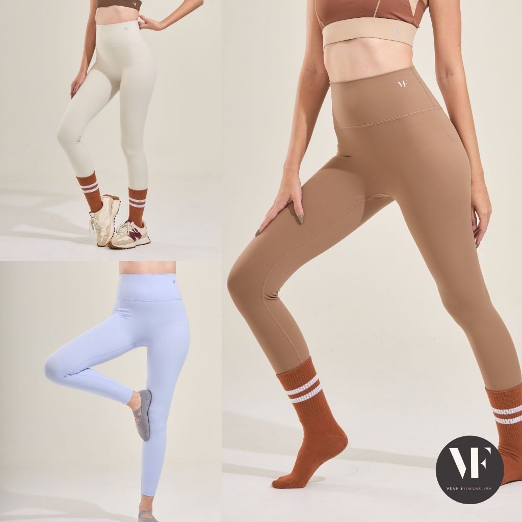 VF-Basic Pant : กางเกงออกกำลังกาย กางเกงโยคะ พิลาทิส กางเกงฟิตเนส รุ่นเบสิค ผ้ายืดหยุ่นสูง กระชับ ทุกการเคลื่อนไหว