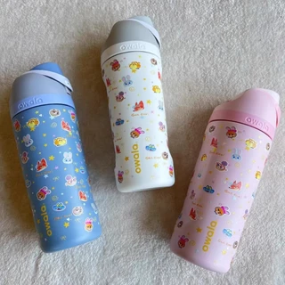 Owala Kids FreeSip × zootopia 16oz ขวดสแตนเลสเด็ก กันรั่ว มีหลอดดูด เหมาะเป็นเพื่อนไปโรงเรียน
