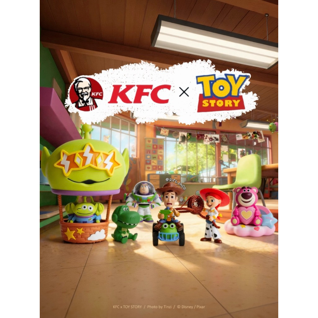 [ Pre-order 15-20วัน ] 🍗🚀 ของเล่น KFC China × Toy Story 5 ลิขสิทธิ์แท้🇨🇳