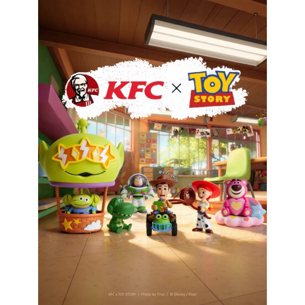 [ Pre-order 15-20วัน ] 🍗🚀 ของเล่น KFC China × Toy Story 5 ลิขสิทธิ์แท้🇨🇳
