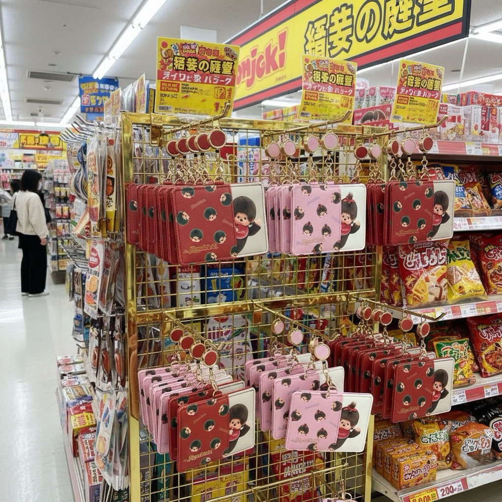𝗠o𝗻𝗰𝗵𝗵𝗶𝗰𝗵𝗶 𝗥𝗲𝗲𝗹 𝗣𝗮𝘀𝘀 𝗖𝗮𝘀𝗲 𝗟𝗶𝗺𝗶𝘁𝗲𝗱 𝗘𝗱𝗶𝘁𝗶𝗼𝗻 ….มอนชิชิ ที่ใส่บัตรแบบดึงยืดได้ พร้อมสายคล้องมือ