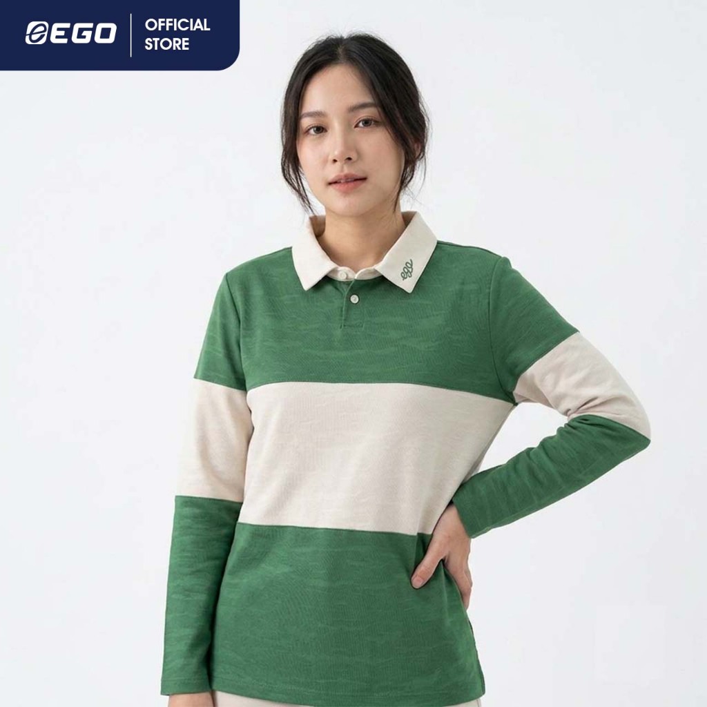 PM223 เสื้อโปโลกอล์ฟเบสิกแขนยาว EGO SPORT