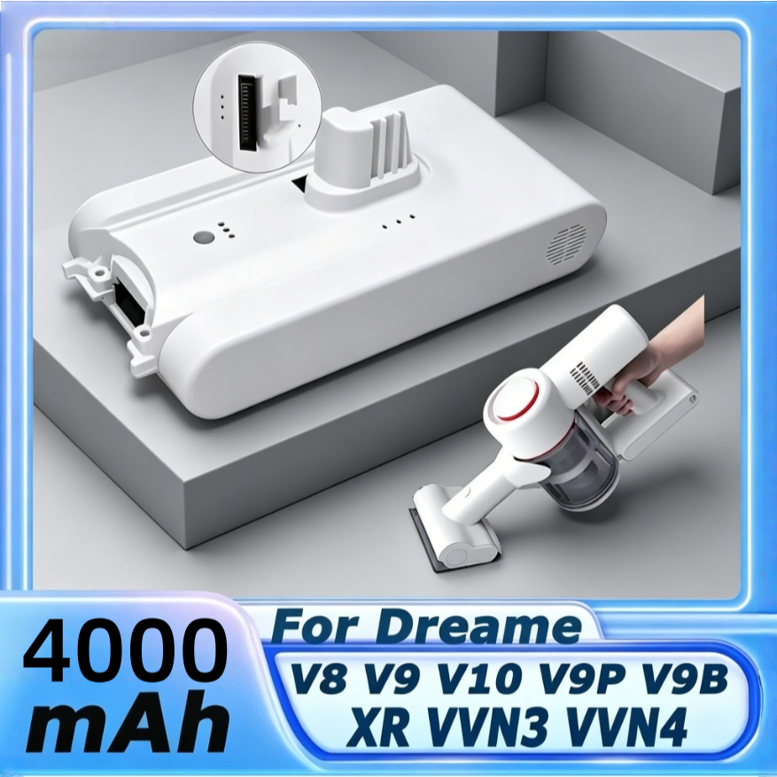 เหมาะสำหรับ แบตเครื่องดูดฝุ่น ทดแทน Xiaomi Dreame V9-V10 เครื่องดูดฝุ่นไร้สาย แบตเตอรี่เครื่องดูดฝุ่
