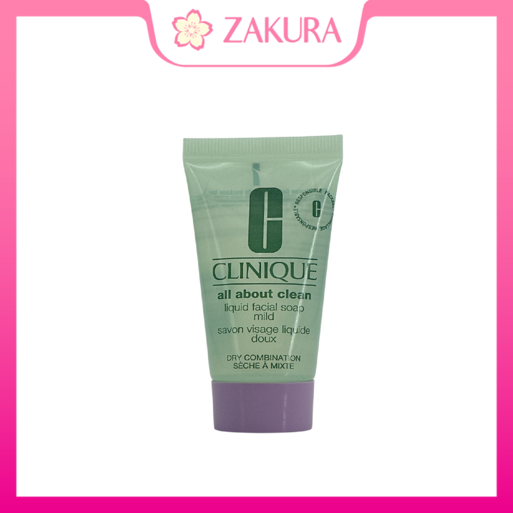 Clinique All About Clean Liquid Facial Soap Mild 30ml