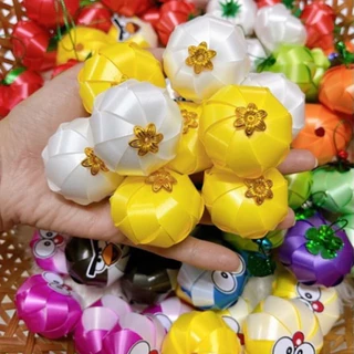 ริบบิ้นพับเหรียญ RAK Domai ริบบิ้นพับเหรียญเนื้อทราย กว้าง12มิล เบอร์2 ม้วน300หลา ดอกไม้ช่อ ทำโบว์ ห่อของขวัญ DIY