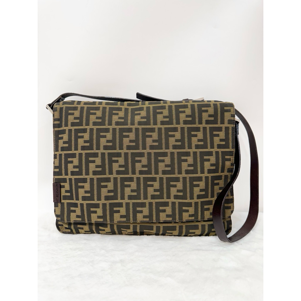 Findi zucca messenger crossbody bag