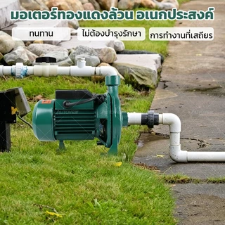 ปั้มหอยโข่ง 1 นิ้ว 750W ปั๊มน้ำ สูบน้ำสะอาด ดูดน้ำแรง ใช้งานบ้านและสวน มอเตอร์ทองแดง Autoview