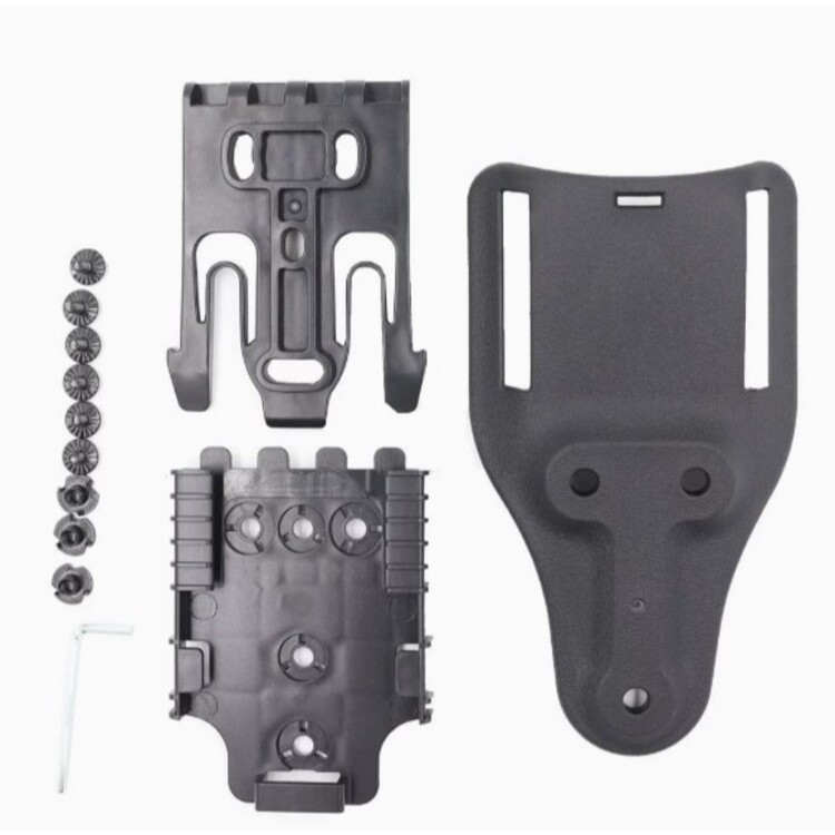 QLS ชุดอแด็ปเตอร์ พร้อมเเผ่นเพลท  2pcs qls quick locking system kit locking ส่งด่วน/พร้อมส่งในไทย
